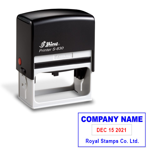 Shiny S-830D Self Inking Dater Stamp