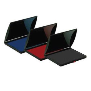 shiny large ink pad s-4 black, blue, red, green
