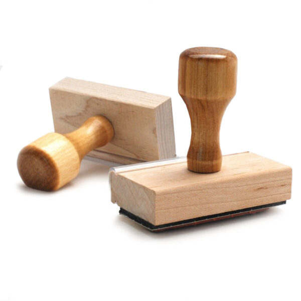 Traditional Rubber Stamp Royal Rubber Stamps eco friendly stamp